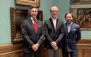 Giovanni Beretta, Peter Roth et Jonas Malheiro formaient la délégation de Jumeirah présente à Genève.