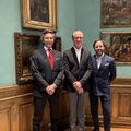 Giovanni Beretta, Peter Roth et Jonas Malheiro formaient la délégation de Jumeirah présente à Genève.