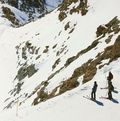 Skifahren, Corvatsch, Sils im Engadin/Segl, Switzerland