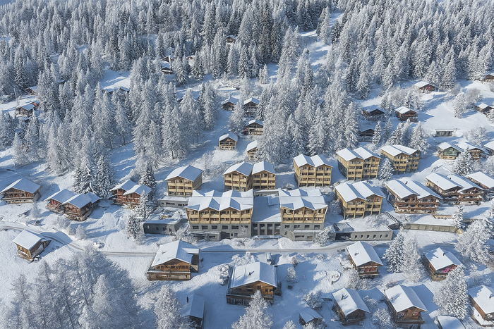 Rendering «Ferienpark Relief» Bellwald