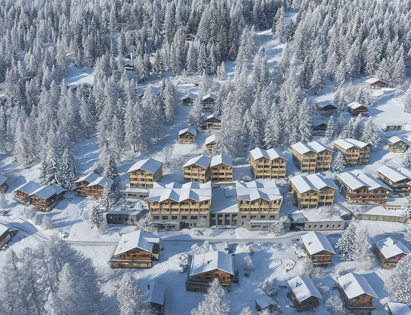 Rendering «Ferienpark Relief» Bellwald