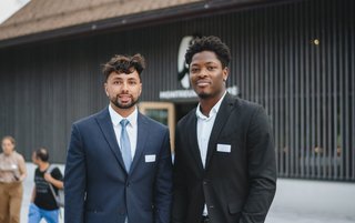 Kishen Rungasamy et Cheick Ouedraogo 
