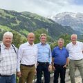 Delegierte der Bergbahnen Adelboden AG und Lenk Bergbahnen