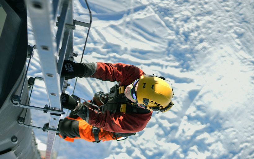 Wartungsarbeiten Seilbahn