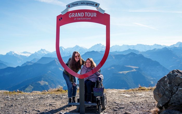 Accessible Tour of Switzerland, Claire & George, Barrierefreiheit, Innotour, Seco, Schweiz Tourismus, Graubünden Ferien, Tourismus