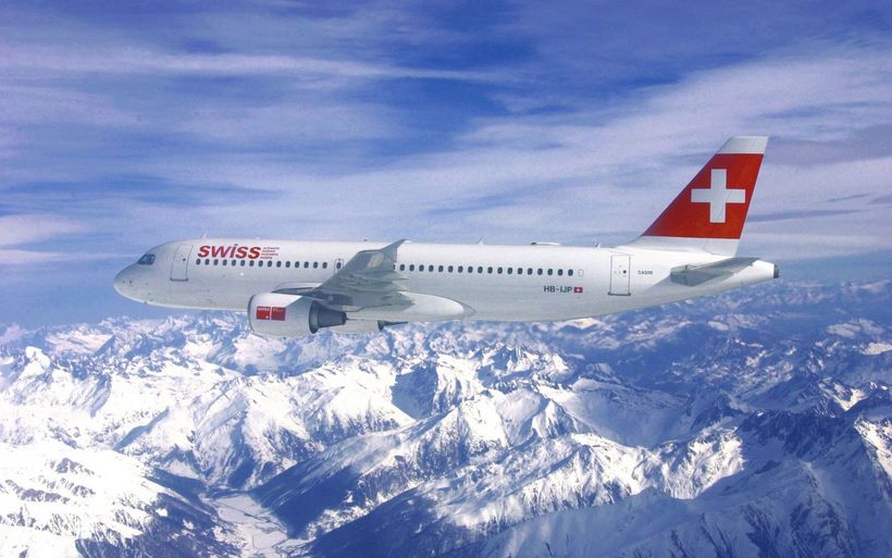 Bild Swiss-Flugzeug