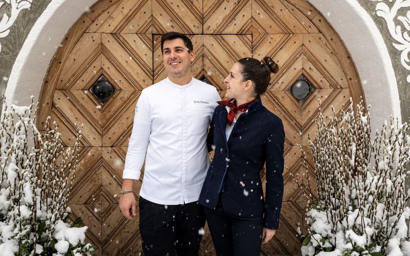 Kevin Fernandez und Lisa Carlevero