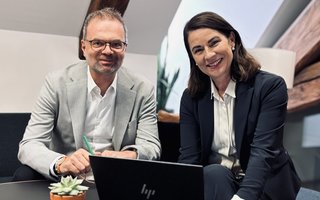 Thomas Wüthrich und Pascale Berclaz