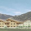 Der Genossenschaftsbau, ein städtisches Phänomen, hält Einzug in den Bergen: In Gstaad sind 60 Familienwohnungen geplant.