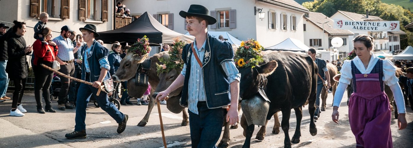 Alpabzug Albeuve Mathilde Gremaud