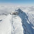Bild Glacier 3000 im Schnee mit Sonnenschein