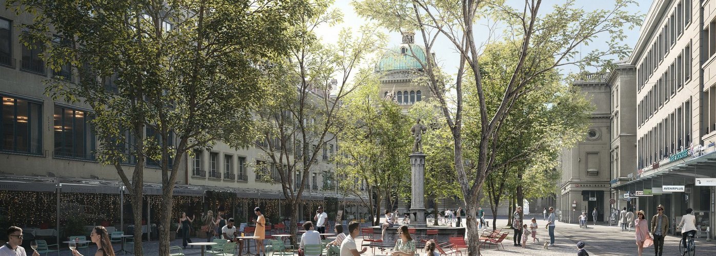 Bern Bärenplatz Visualisierung