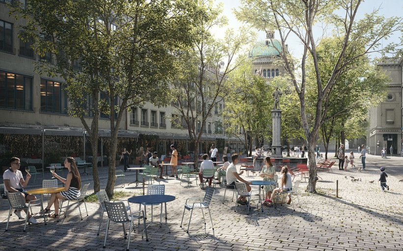 Bern Bärenplatz Visualisierung