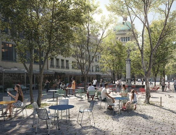 Bern Bärenplatz Visualisierung