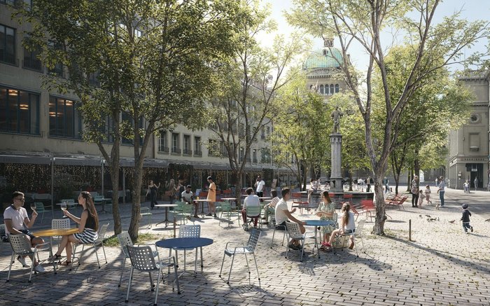 Bern Bärenplatz Visualisierung