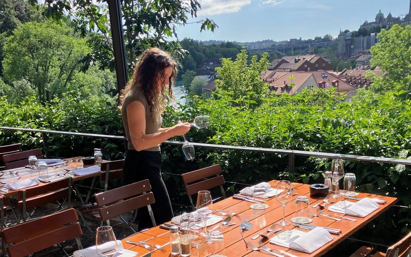 Dinner Night, Jael Brunner, Flurina Eggimann, Hotelfachschule Thun, Altes Tramdepot Bern, Food Waste, Nachhaltigkeit, Bern