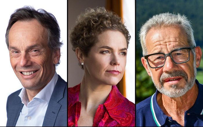 Christophe De Kepper, Laurence Rochat und Jacques Henchoz 