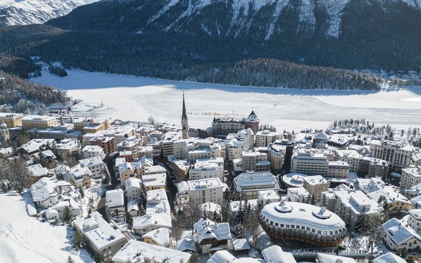 St. Moritz im Winter