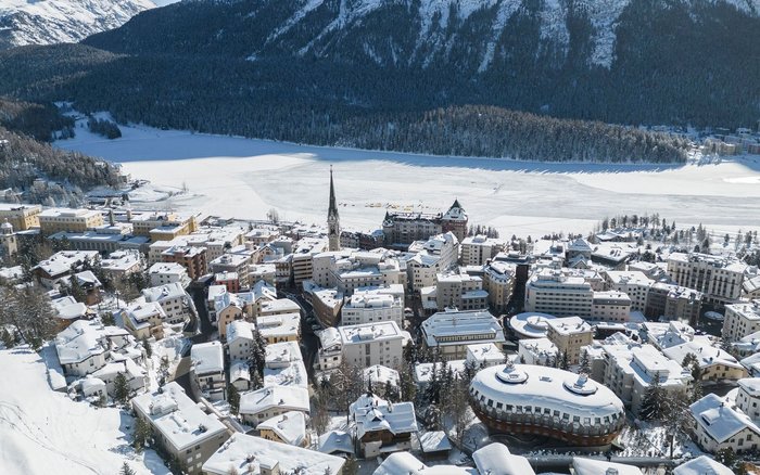 St. Moritz im Winter