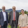 Bundesrat Guy Parmelin, Frank Reutlinger, Janine Bunte