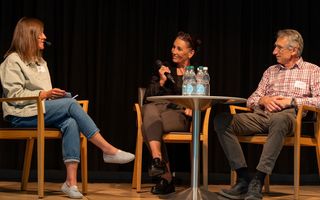Sonja Teuscher von Toggenburg Tourismus moderierte das Podium mit Maria Walliser und Walter Steiner.