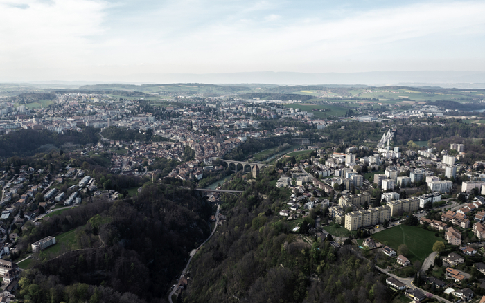 vue de Fribourg 