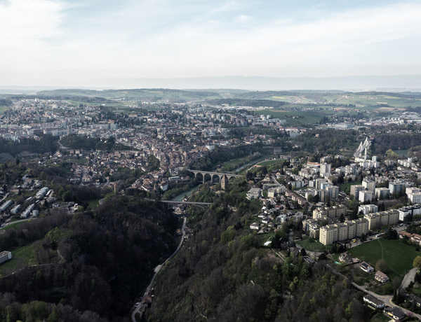 vue de Fribourg 