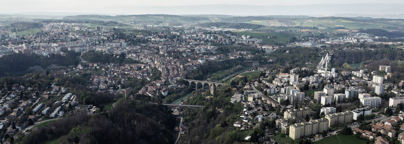 vue de Fribourg 