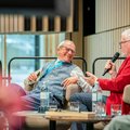 Roland Zegg, Forumsleitung, und Gerhard Lucian, Bürgermeister von Lech