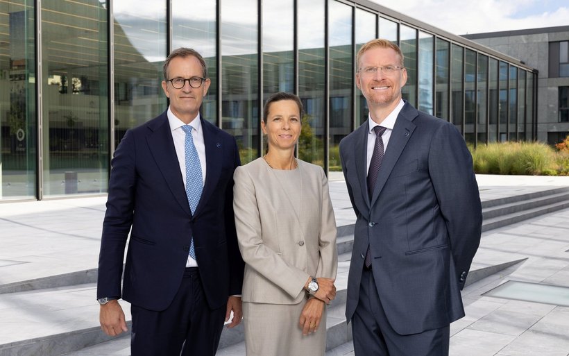 Markus Venzin, Carole Ackermann et Achim Schmitt. 