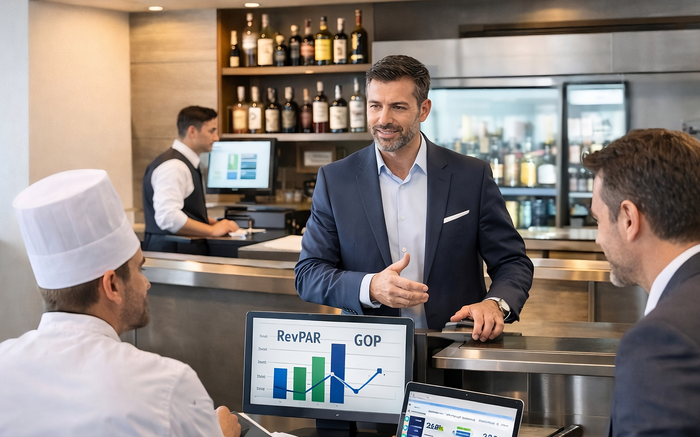 Leadership Hotellerie, Weiterbildung Hospitality, Hotelmanagement Schweiz, Fachkräftemangel Hotellerie, Revenue Management, Personalentwicklung Gastronomie, operative Exzellenz