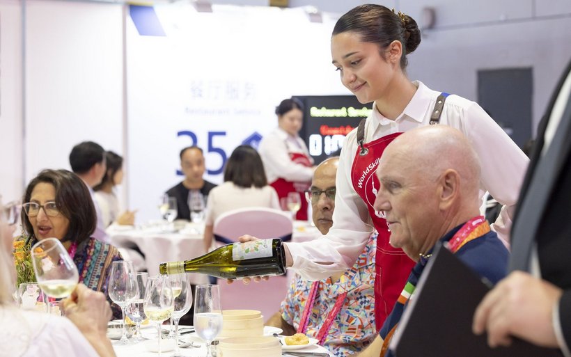 WorldSkills 2026, Shanghai, Fina Niebergall, Melina Reusser, Nicolas Imholz, Hotel Reception, Restaurant Service, Cooking