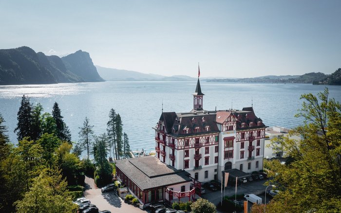 Vitznauerhof, Vitznau, Raphael Herzog, Saisonverlängerung, Winterbetrieb, Vierwaldstättersee, Seminarhotellerie Bildlegende: