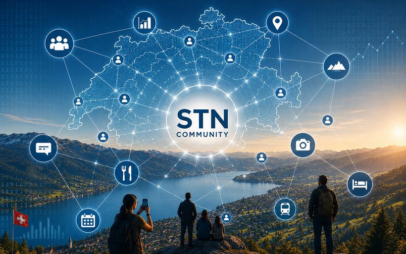 Tourismusdaten, Swiss Tourism Network, Datenanalyse, Wissensaustausch, Digitalisierung, Destinationsmanagement, Tourismusinnovation