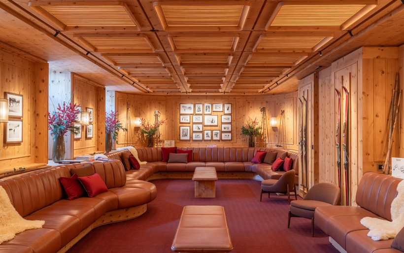 «Alpine Sports Lounge & Boutique» im Kulm Hotel St. Moritz
