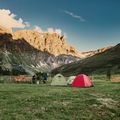 Campen in den Bergen