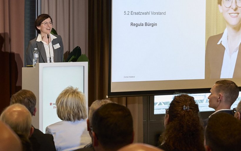 Regula Bürgin vom 3-Sterne-Hotel Spirgarten in Zürich wird neu in den Vorstand der Zürcher Hotellerie gewählt.