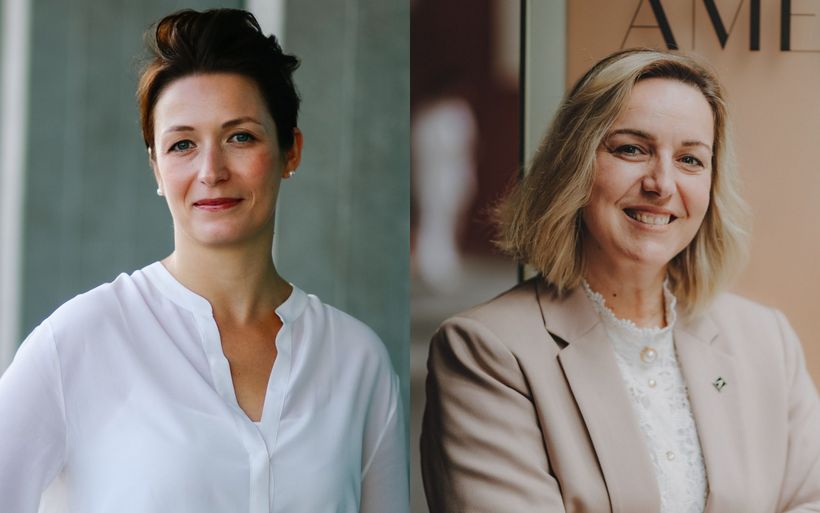 Miriam Böger und Jessica Ternes 