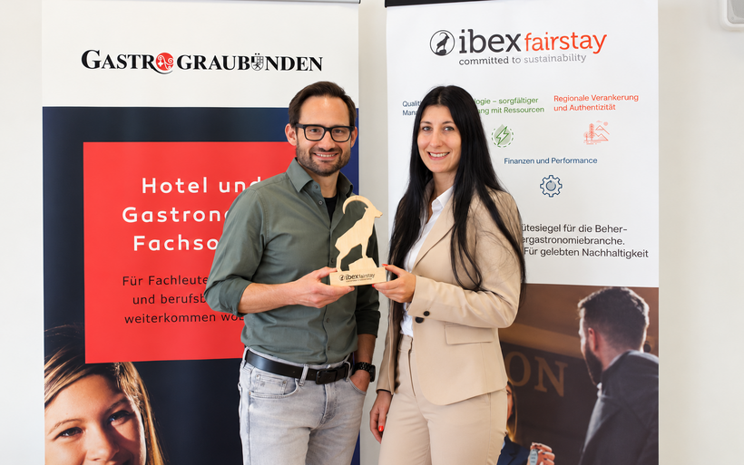 ibex fairstay, GastroGraubünden, Graubündner Kantonalbank, Gastronomie Graubünden, Nachhaltigkeit Gastronomie, Zertifizierung Gastronomie, Förderprogramm