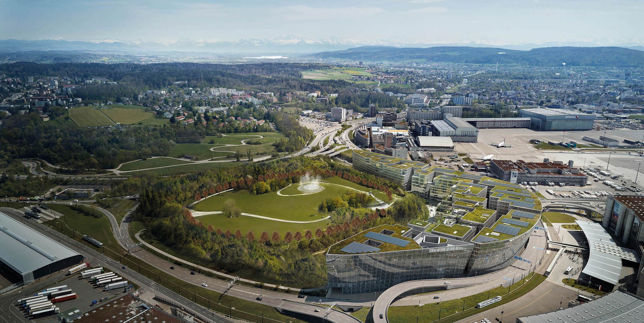 Flughafen Zürich sieht sich mit «The Circle» auf Kurs - htr.ch